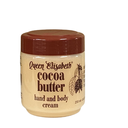 Queen Elisabeth Cocoa Butter Hand and Body Cream 250 ml - Africa Products Shop