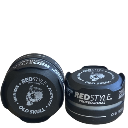 Red Style Rock'n Old Skull Clay Hair Wax 150 ml - Africa Products Shop