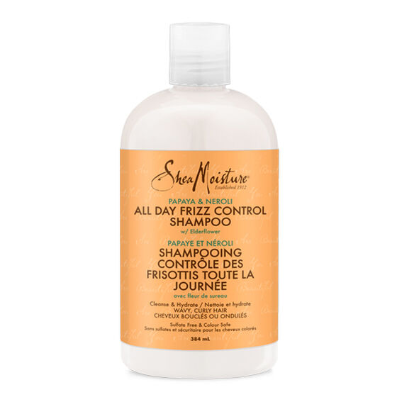 SHEA MOISTURE PAPAYA & NEROLI ALL DAY FRIZZ CONTROL SHAMPOO 384 ML - Africa Products Shop