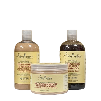 Shea Moisture Jamaican Black Castor Oil Set - Africa Products Shop