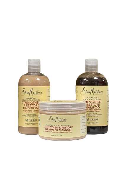 Shea Moisture Jamaican Black Castor Oil Set - Africa Products Shop