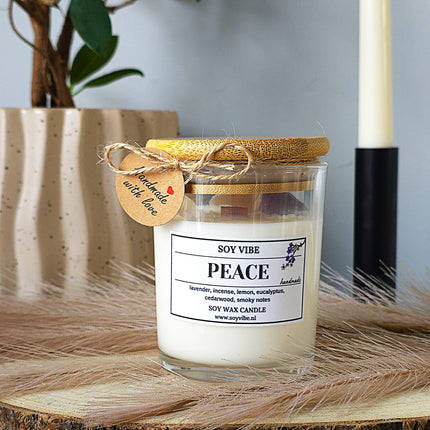 Soy Vibe Soy Wax Candle Peace