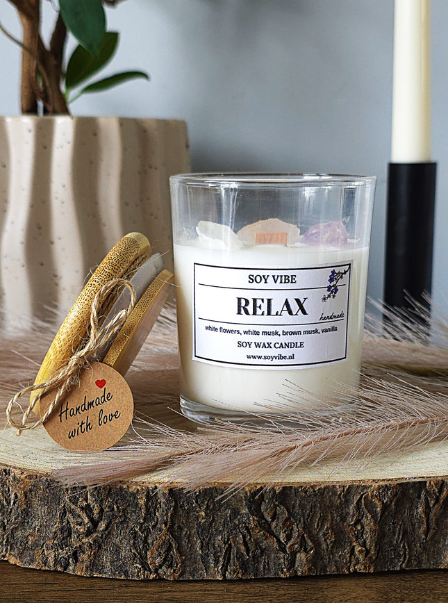 Soy Vibe Soy Wax Candle Relax