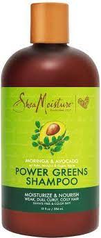 SHEA MOISTURE POWER GREENS SHAMPOO 384ML - Africa Products Shop